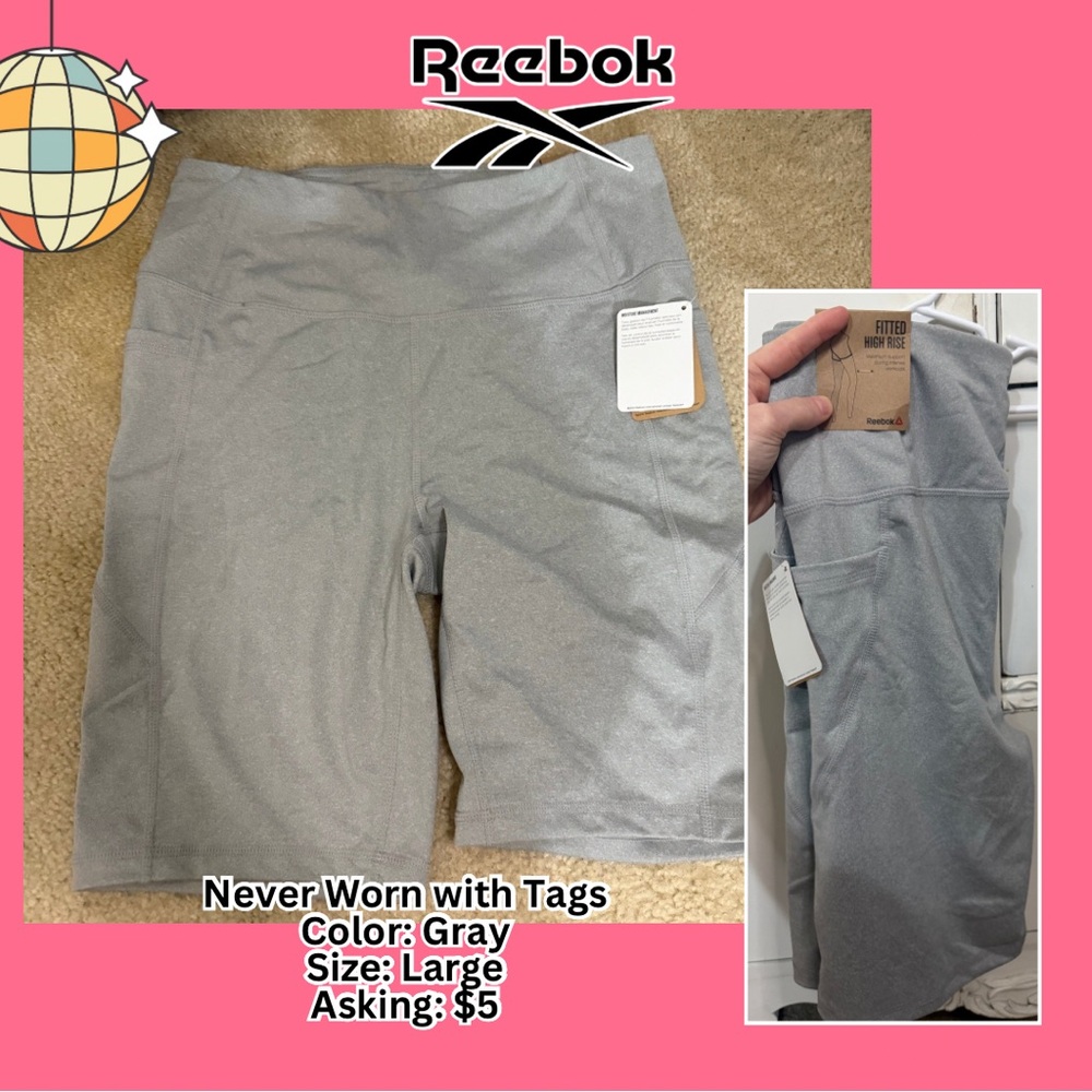 Reebok Women's Gray Shorts